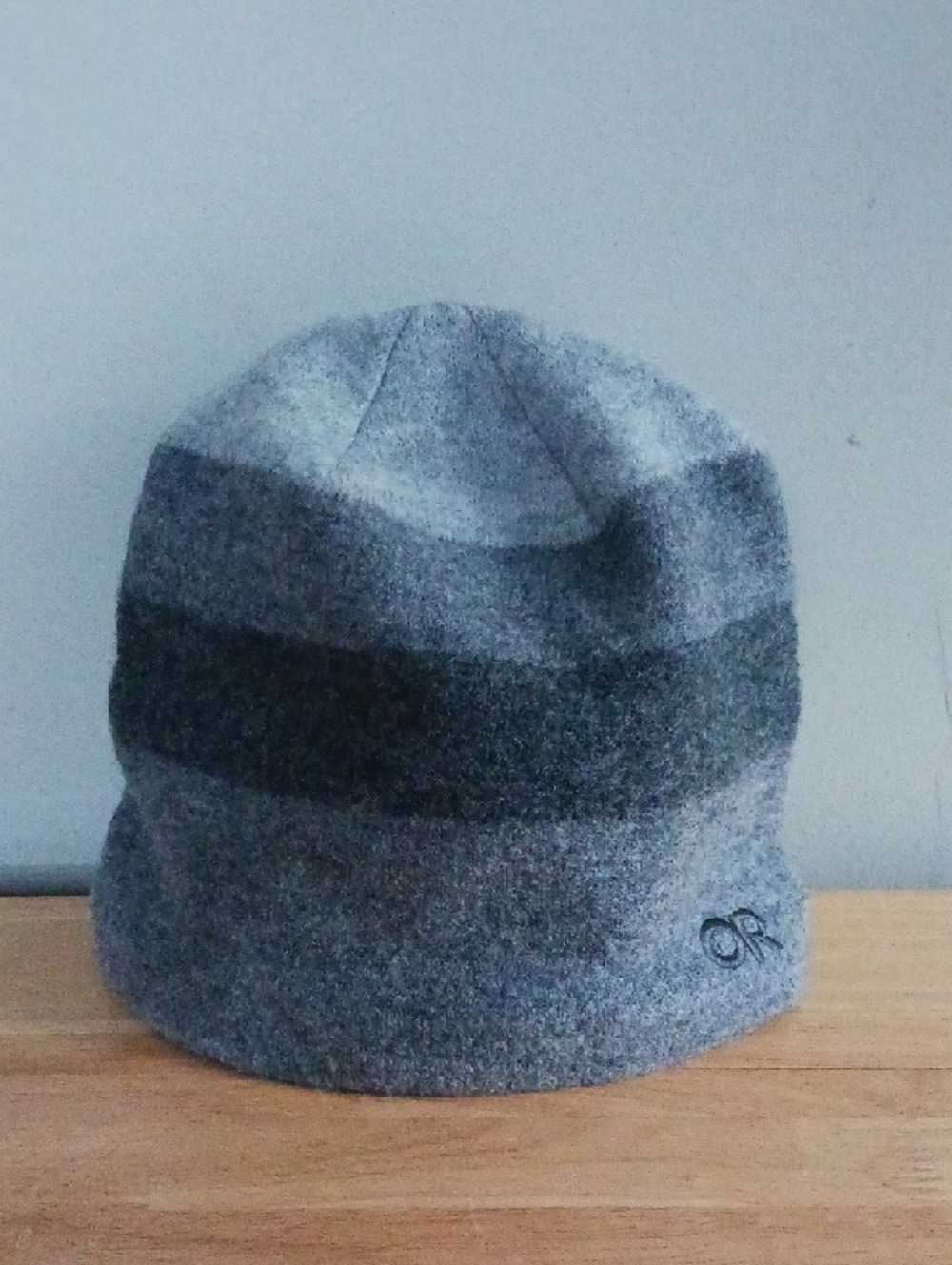 Outdoor Research Gray Striped Merino Wool Beanie - Picture 8 of 10